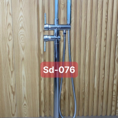 CÂY SEN ĐẶT SÀN NÓNG LẠNH ĐỒNG THAU MẠ CROM - SBT01