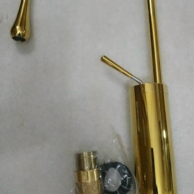 D322CV - VÒI LAVABO BÔNG BÍ VÀNG