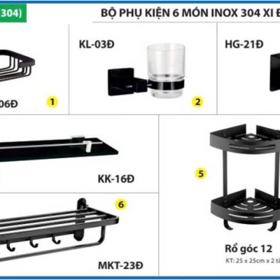 COMBO PHỤ KIỆN TOILET - PK05
