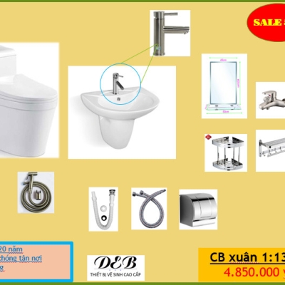 CB XUÂN 1 - DeBAN - COMBO 13 MÓN CƠ BẢN DỌN NHÀ ĐÓN TẾT