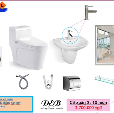 CB XUÂN 2 -DeBAN- COMBO 10 MÓN CƠ BẢN DỌN NHÀ ĐÓN TÊT