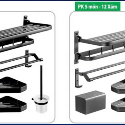 COMBO PHỤ KIỆN TOILET INOX 304 - PK12