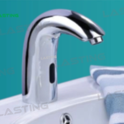 TVV10- VÒI LAVABO CẢM ỨNG LASTING CAO CẤP ĐẦU TRÒN