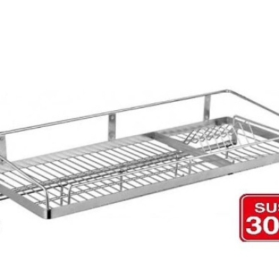 Kệ Chén Treo 1 Tầng Inox 304 70cm- KC04