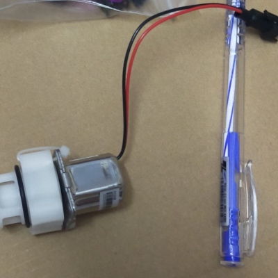 Van từ cảm ứng tương thich bộ xả tiểu âm tường Inax