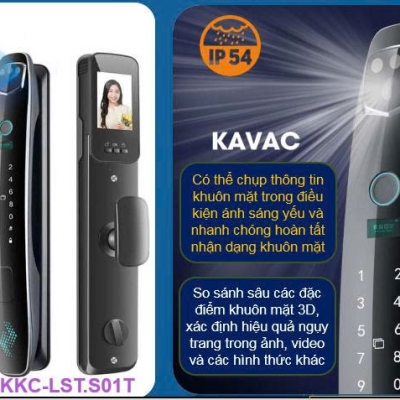 KKC-LST.S01T Khóa Thông Minh Kavac