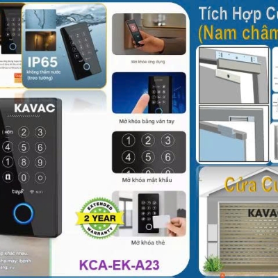 KCA-EK-A23(C) Khóa Cửa Thông Minh Kavac