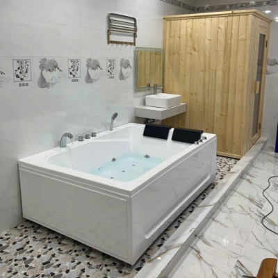 Bồn Tắm Vuông Đặt Sàn 1.7m*1.2m- DBT102