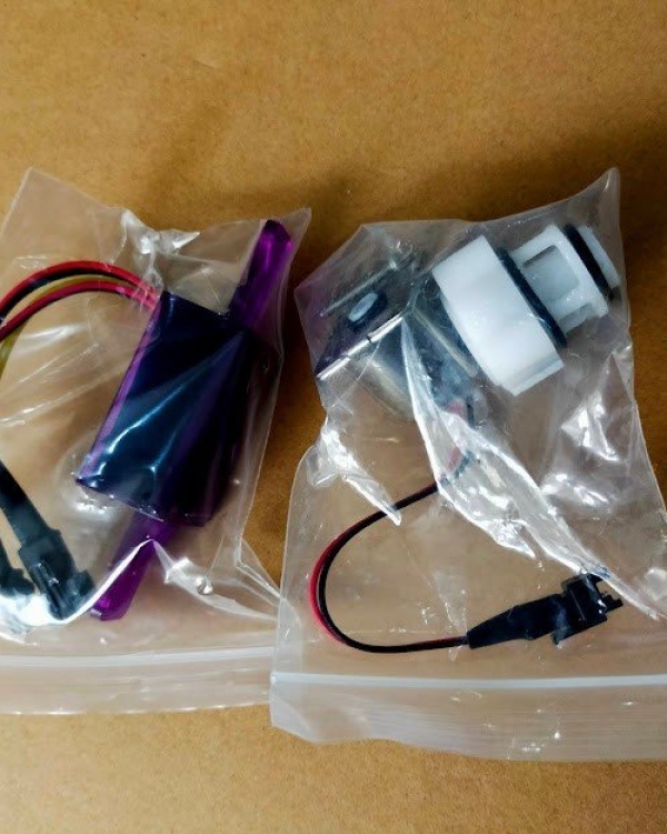 Bộ phụ kiện van xả tiểu cảm ứng tương thích Linax âm tường