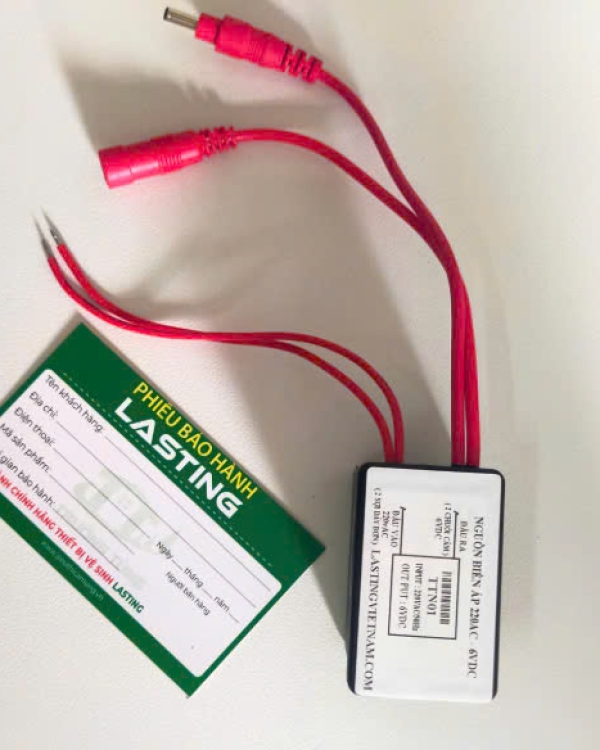 Bộ Nguồn Đa Năng Kèm Hộp Pin 6V Chống Nước