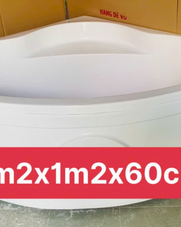 Bồn tắm góc 1.2m - Dbt02